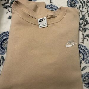 Nike Oatmeal Crewneck Sweatshirt